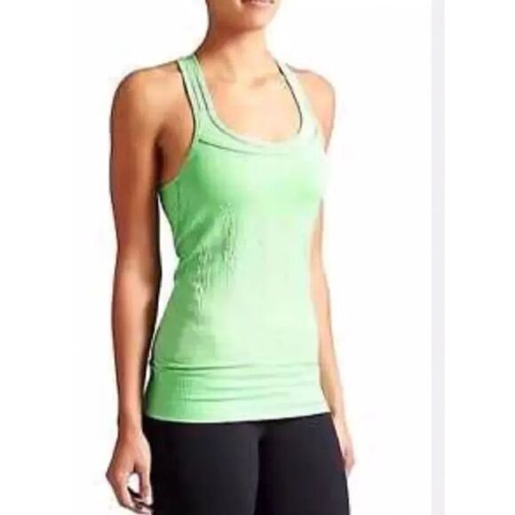 Athleta Tops - ✨Athleta Lily Pad Green Mind Over Matter Píxel Tank